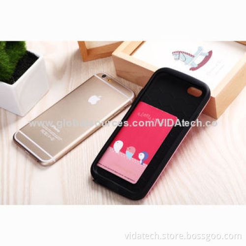 Combo holster, 2-in-1 PC and with credit card slot holder TPU Case for iPhone 6 and iPhone 5SNew